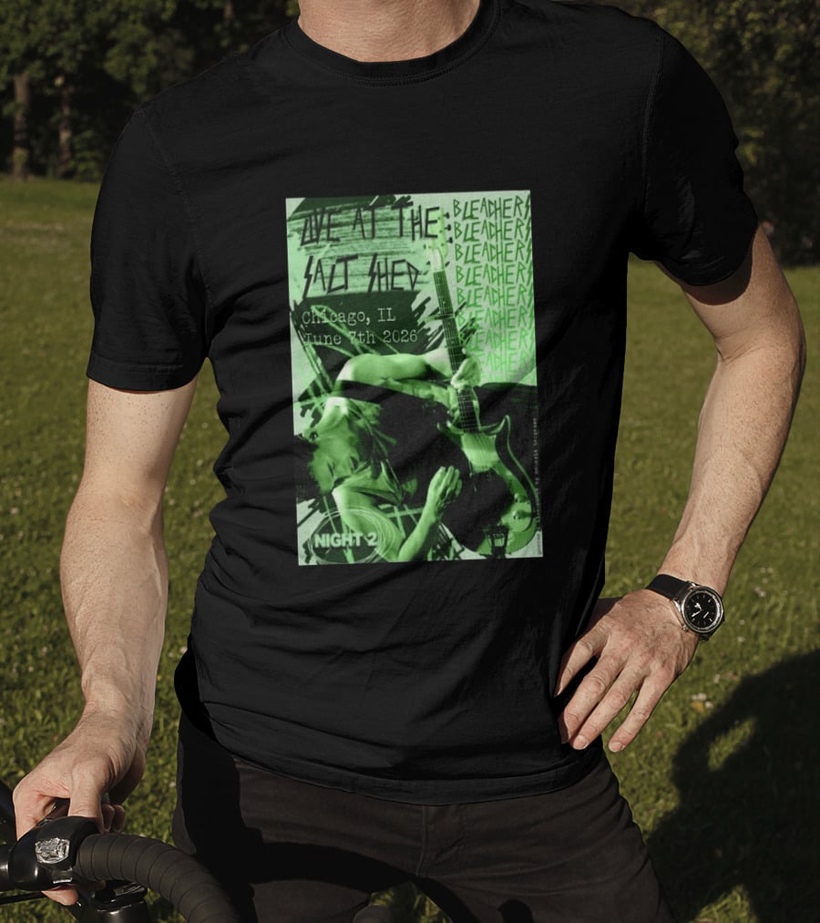 Bleachers Live At The Salt Shed Chicago June 7th 2026 Night 2 T-Shirt