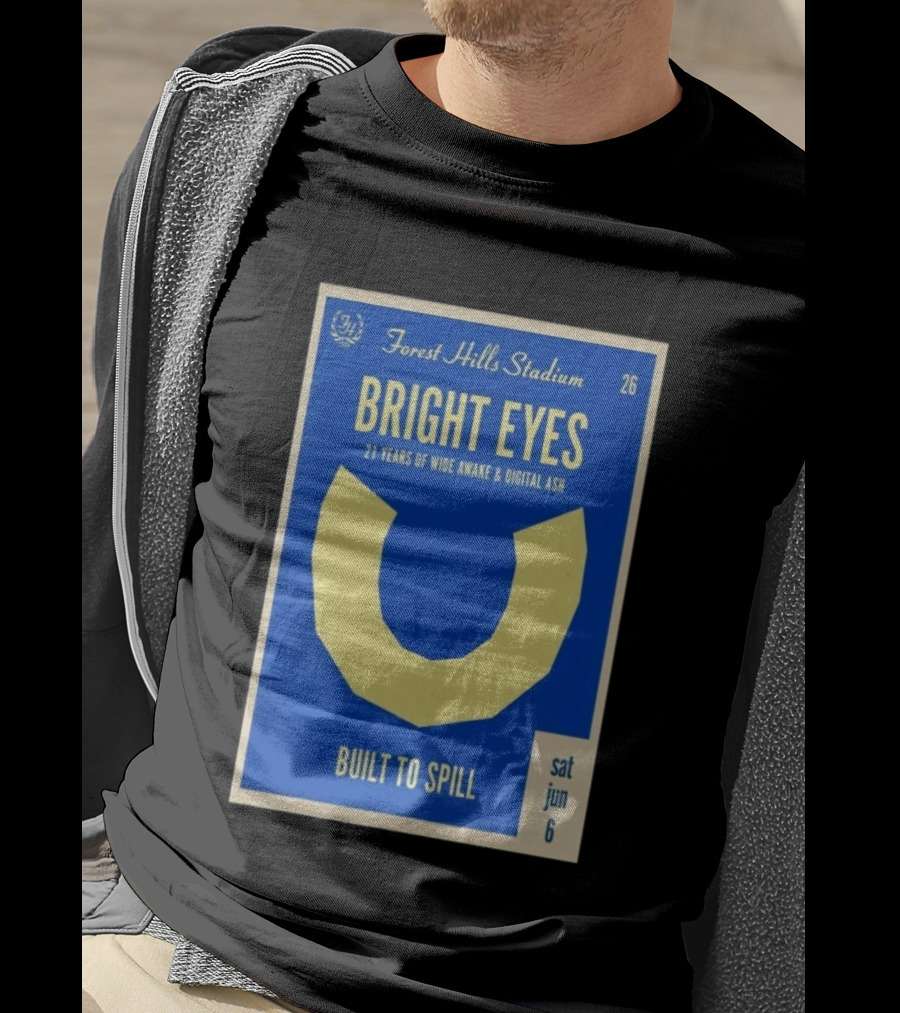 Forest Hills Stadium Bright Eyes 21 Years Of Wide Awake And Digital Ash Built To Spill June 6 T-Shirt