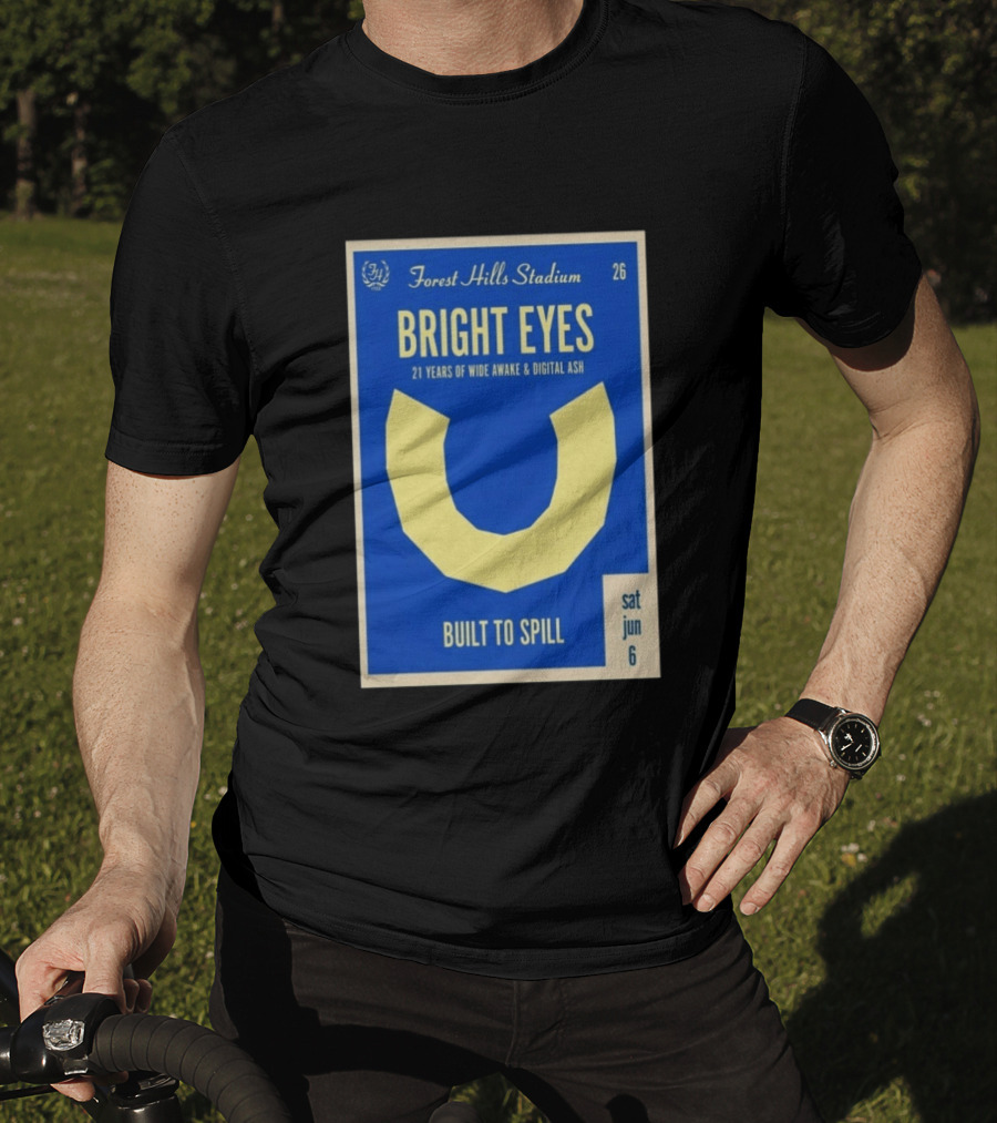 Forest Hills Stadium Bright Eyes 21 Years Of Wide Awake And Digital Ash Built To Spill June 6 T-Shirt