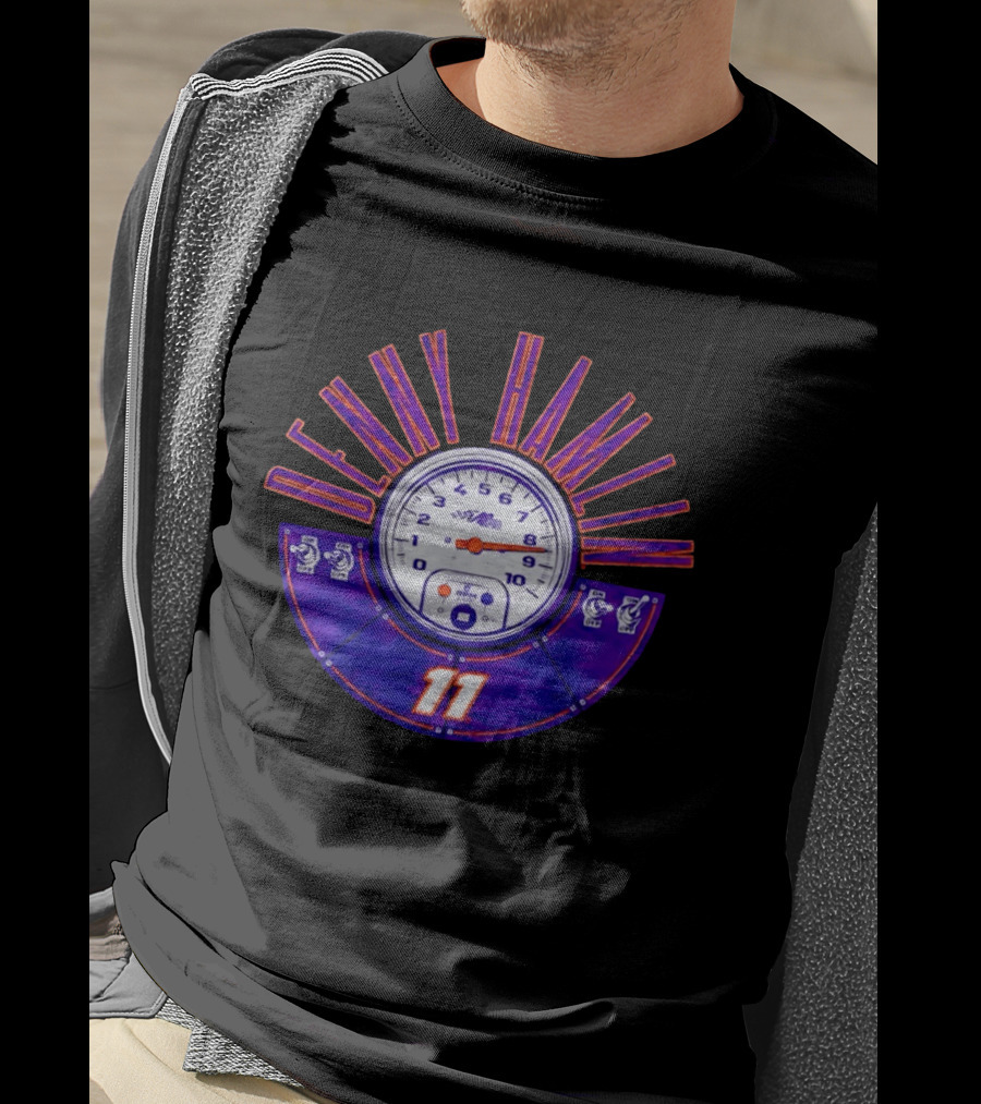 Denny Hamlin 11 Tachometer Joe Gibbs Racing Nascar Cup Series T-Shirt