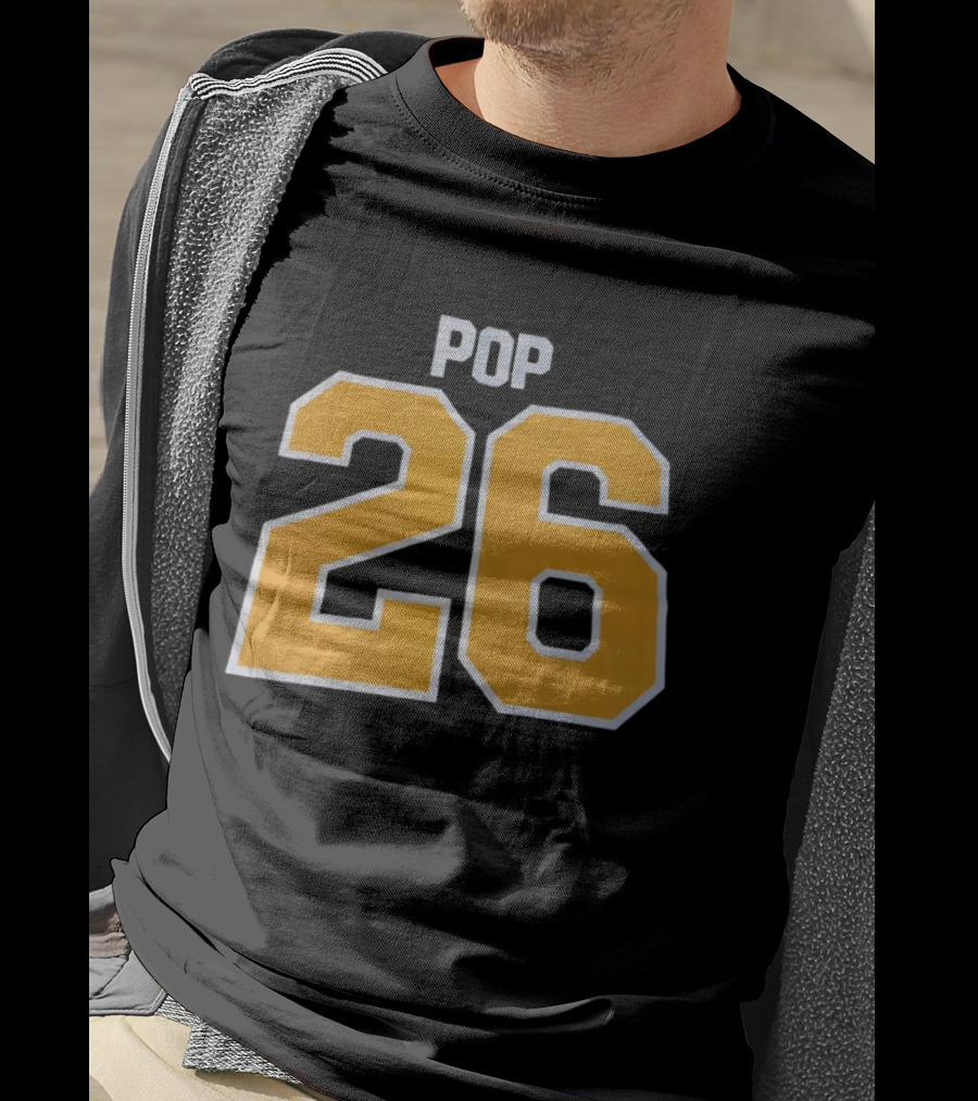 Gregg Popovich San Antonio Spurs NBA Pop 26 T-Shirt
