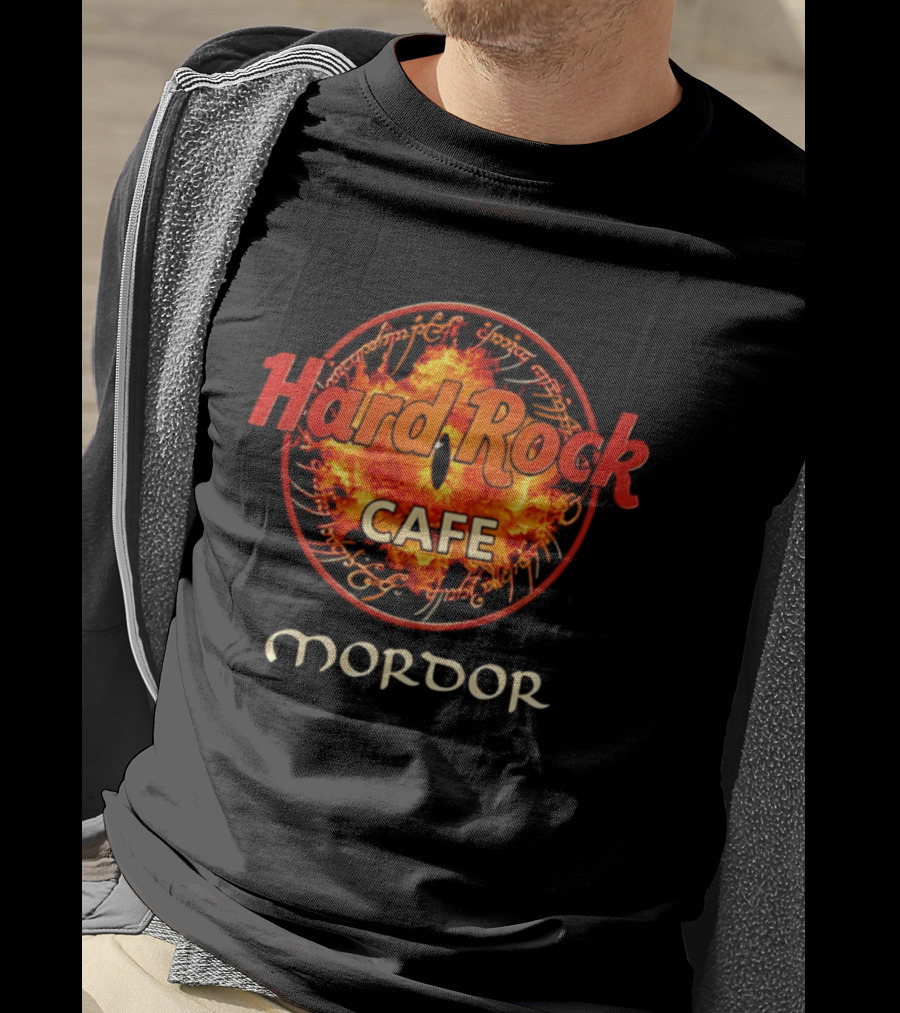 Hard Rock Cafe Mordor Eye Of Sauron The Lord Of The Rings T-Shirt