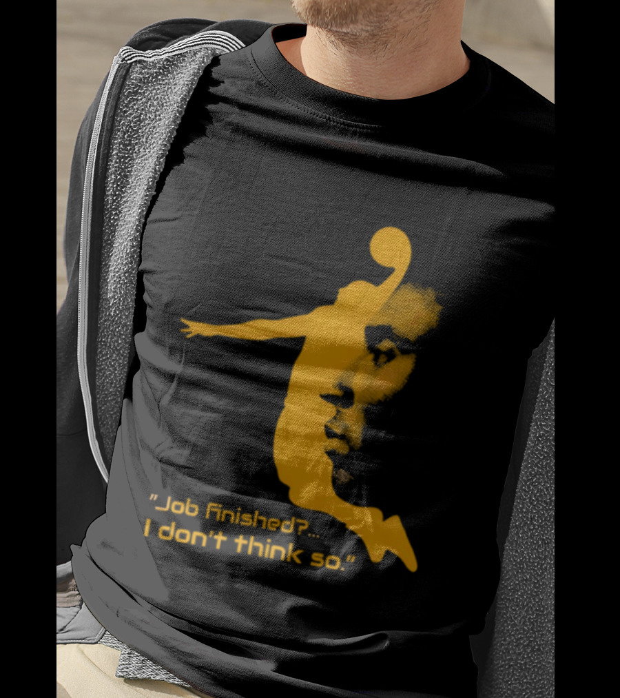 Kobe Bryant Black Mamba Job Finished I Don't Think So Basketball Dunk T-Shirt