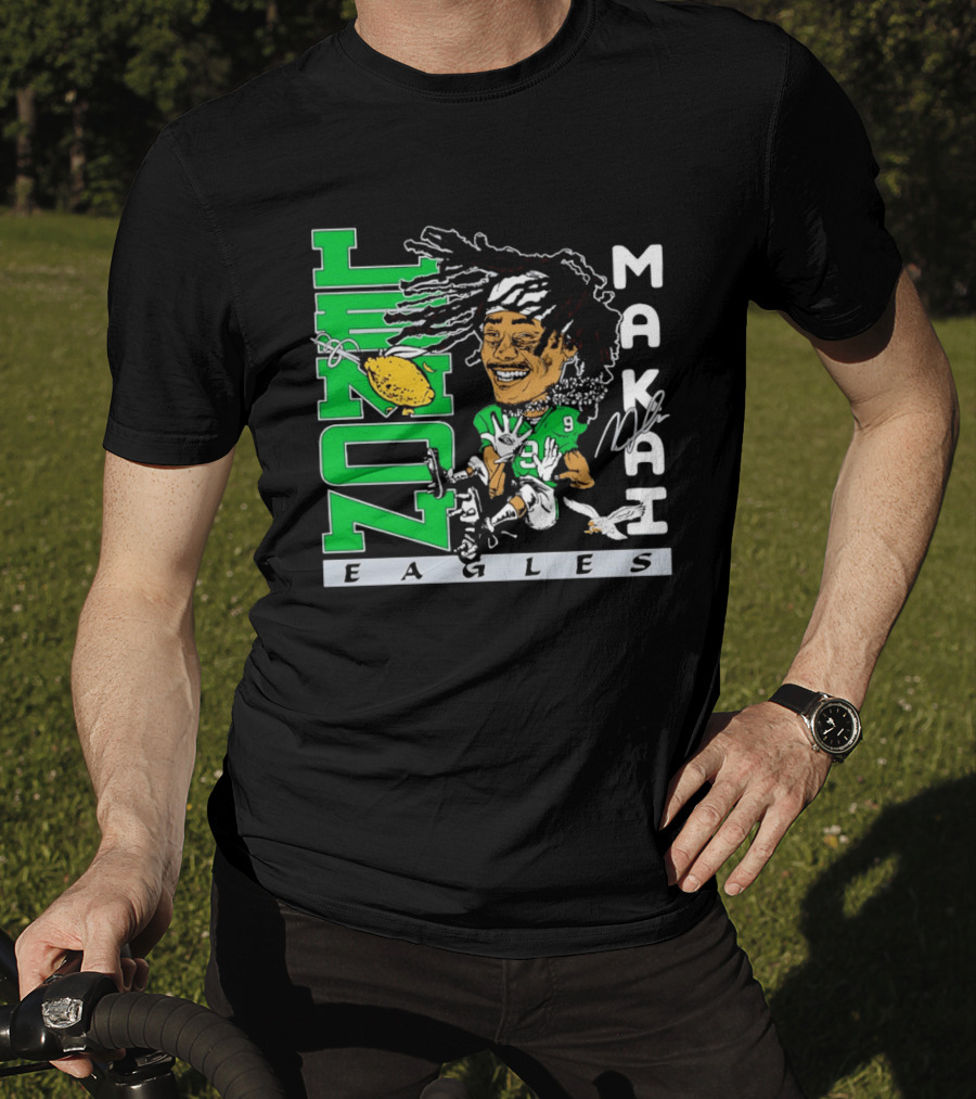 Lemon Zone Makai Eagles Jalen Hurts Philadelphia T-Shirt