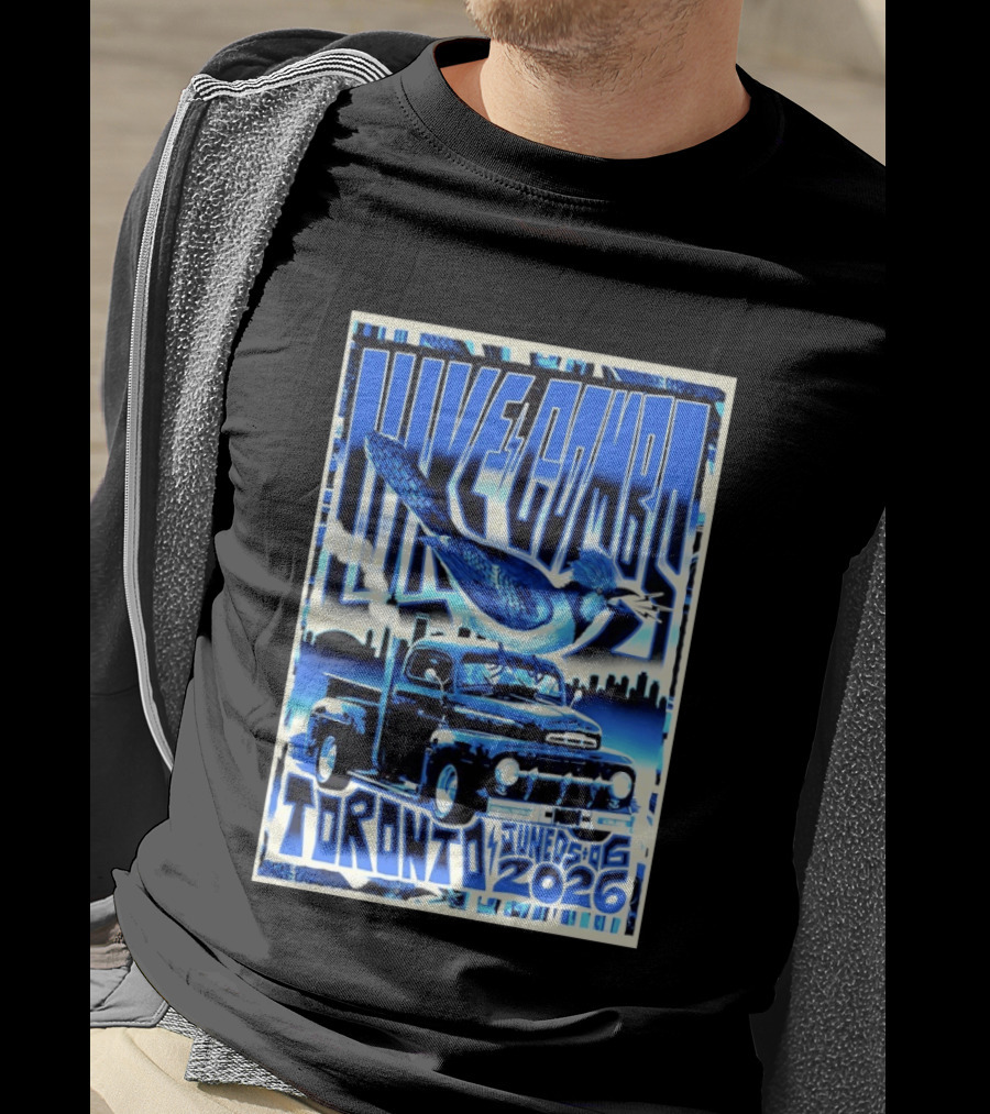 Luke Combs Toronto June 6 2026 Blue Jay Truck Concert Tour T-Shirt