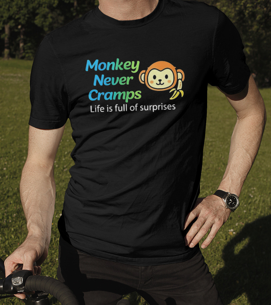 Monkey Never Cramps Life Is Full Of Surprises Munenori Kawasaki T-Shirt
