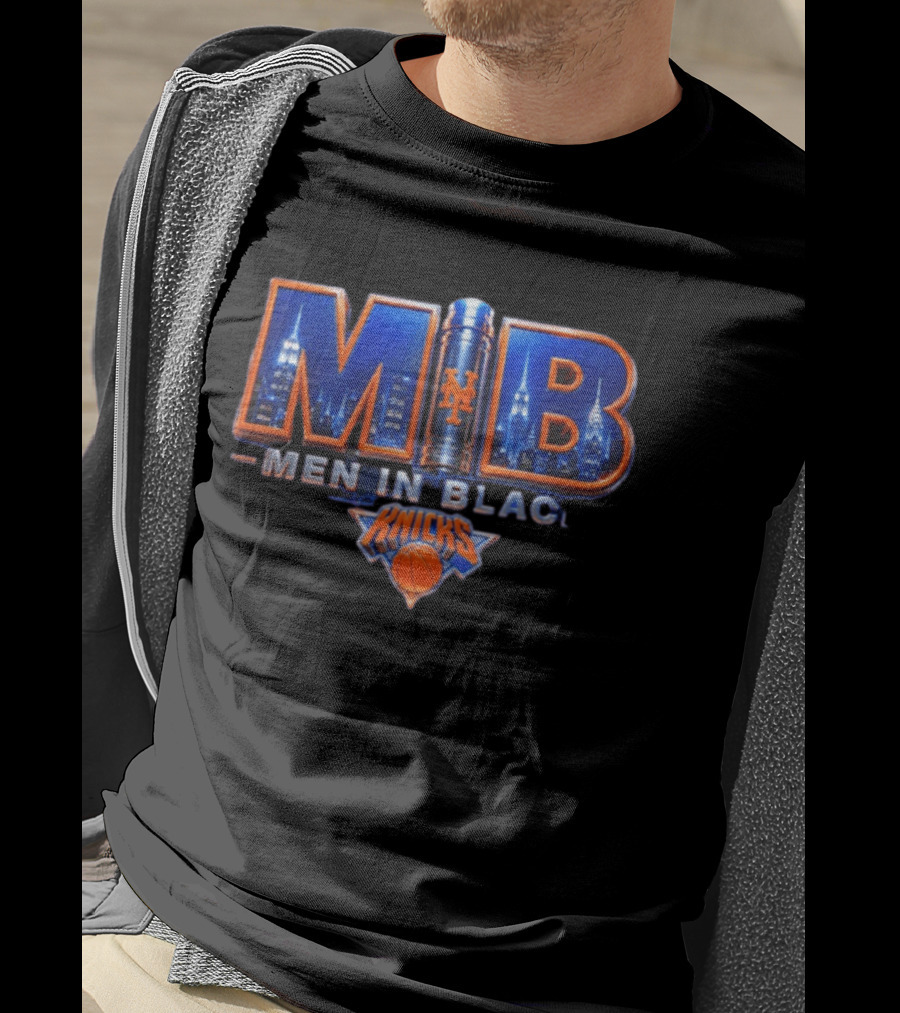MIB Men In Black New York Knicks T-Shirt