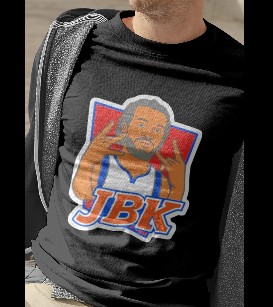 New York Knicks Jalen Brunson JBK Caricature T-Shirt
