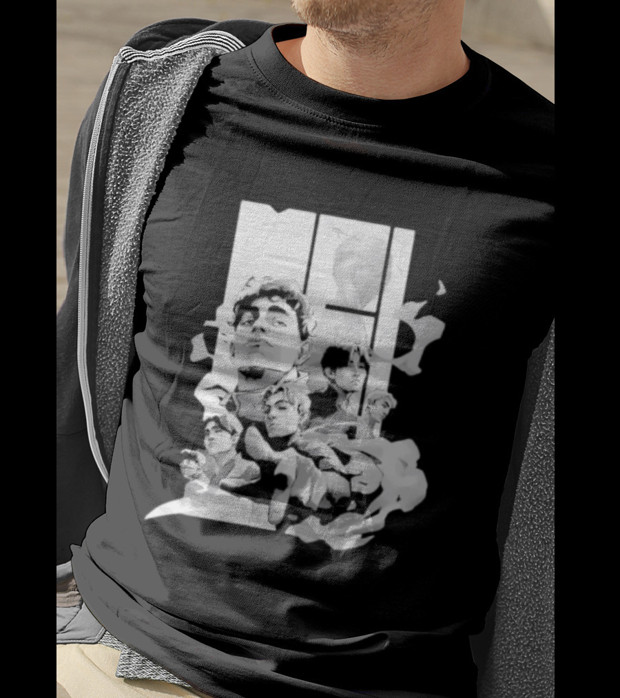 MSI Piece Of History Faces And Figures T-Shirt