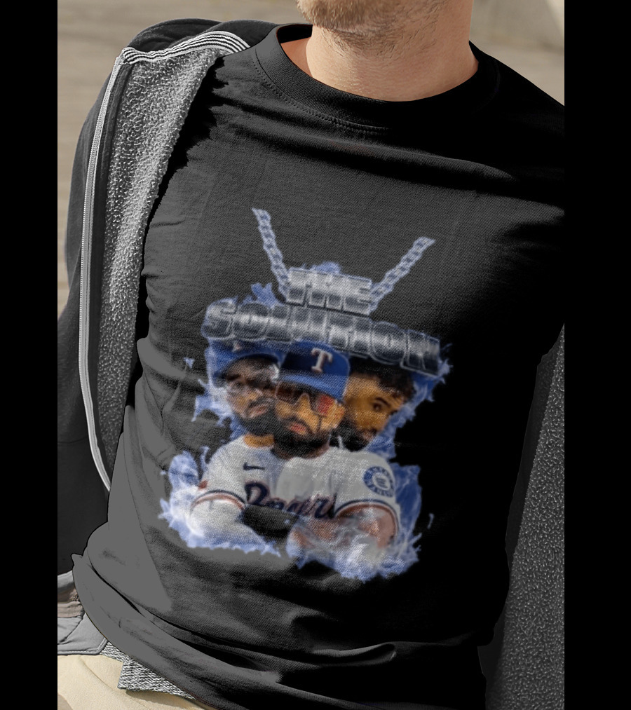 The Solution Ezequiel Duran Texas Baseball Player Chain T-Shirt