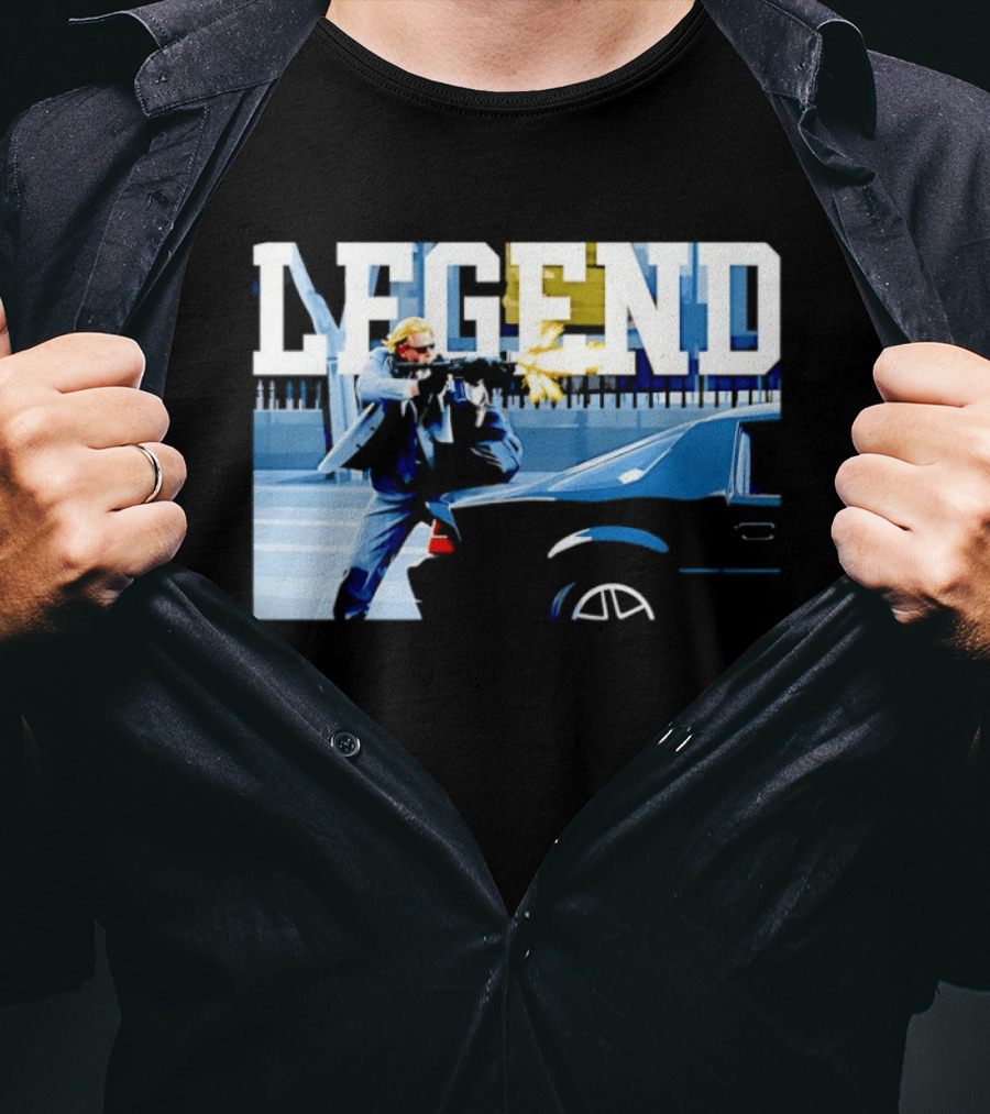 Val Kilmer Heat The Heist Legend Action Sequence T-Shirt