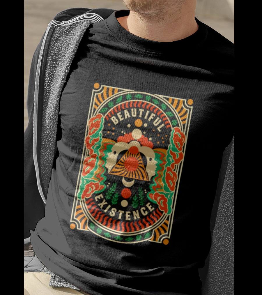 Beautiful Existence Andrea Walker Kaleidoscope Aesthetic T-Shirt