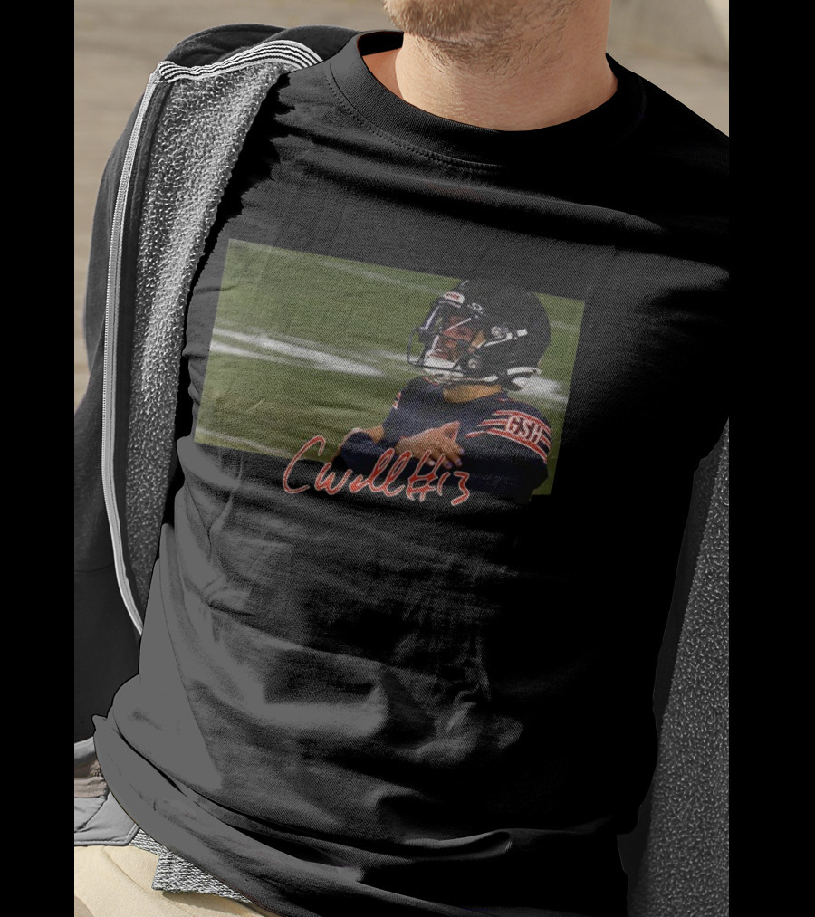 Caleb Williams Cold Celebration Chicago GSH Football CWill13 T-Shirt