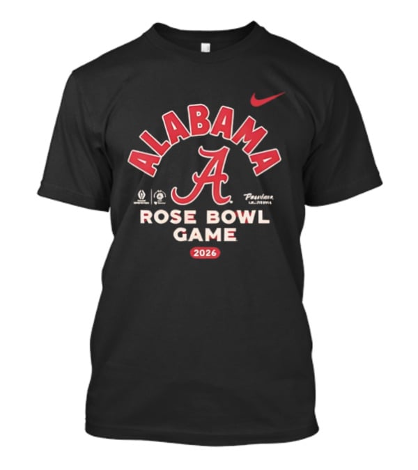 Alabama Crimson Tide Rose Bowl Game 2026 Nike T-Shirt
