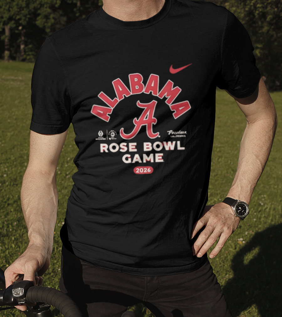 Alabama Crimson Tide Rose Bowl Game 2026 Nike T-Shirt