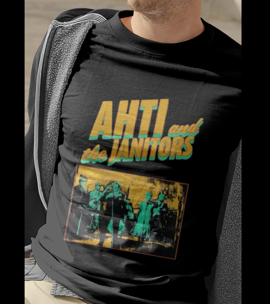Ahti And The Janitors Band Vintage Concert Style T-Shirt