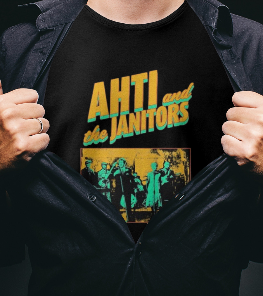Ahti And The Janitors Band Vintage Concert Style T-Shirt