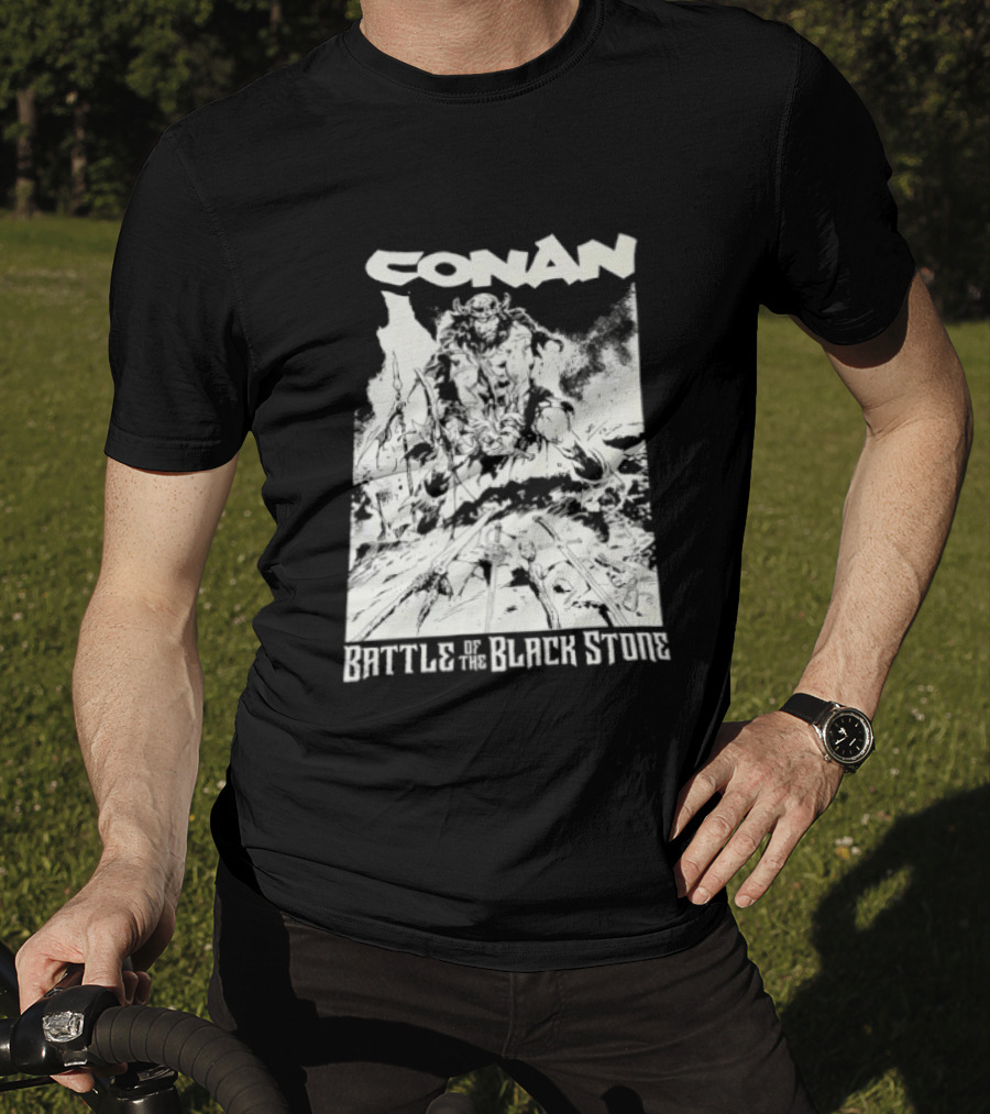 Conan Battle Of The Black Stone Fantasy Adventure T-Shirt