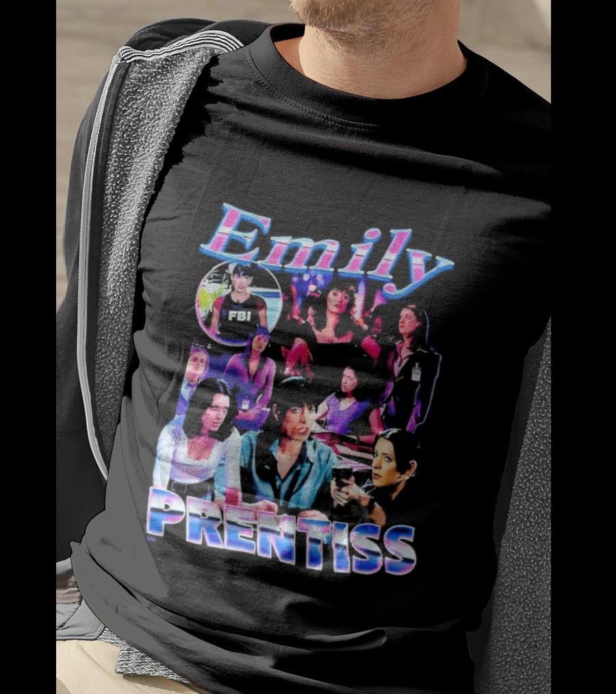 Emily Prentiss FBI Criminal Minds Collage T-Shirt