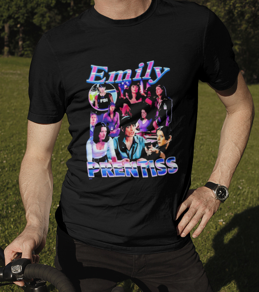 Emily Prentiss FBI Criminal Minds Collage T-Shirt