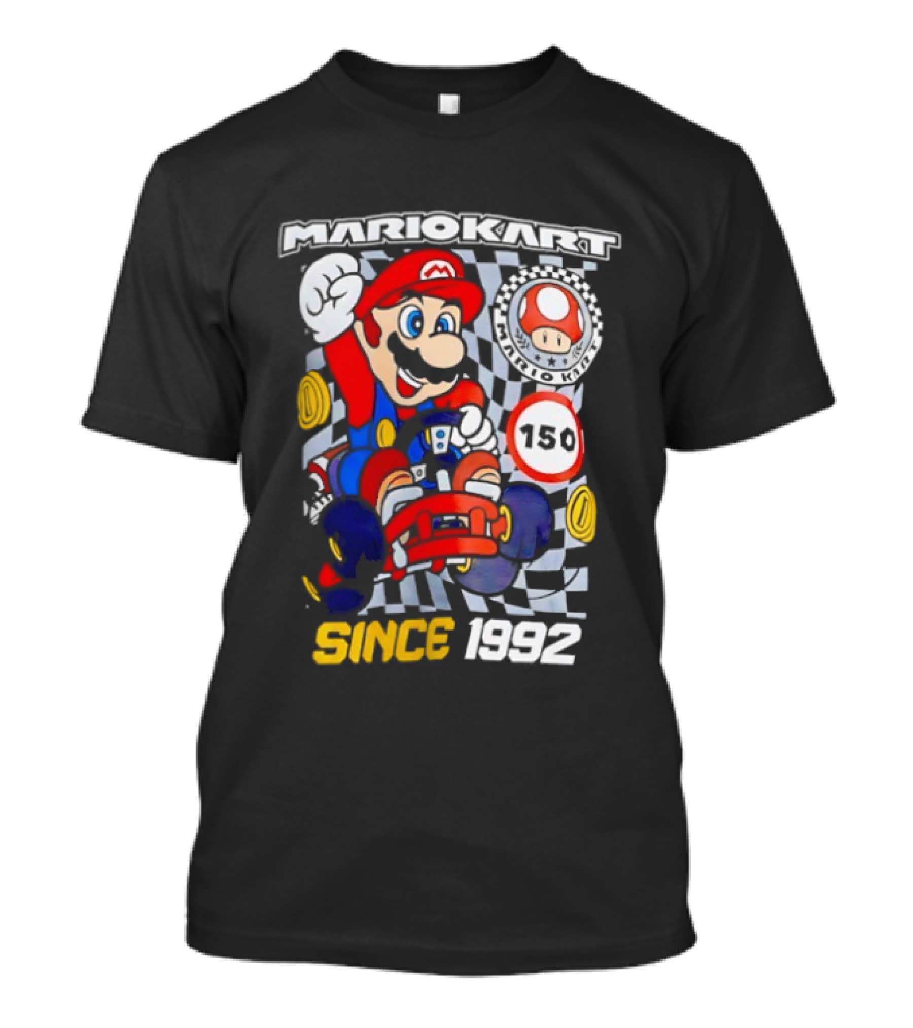 Super Mario Kart Racing Champion 150cc Since 1992 T-Shirt