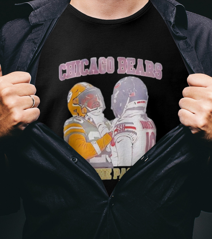 Chicago Bears Vs. Green Bay Packers Showdown Choke Moment T-Shirt