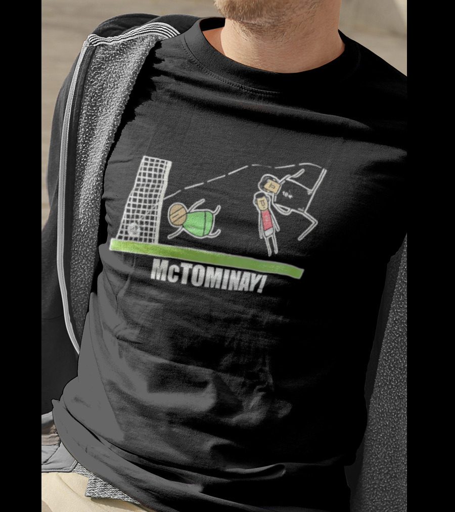 McTominay Football Goal Celebration Art Scotland Team T-Shirt