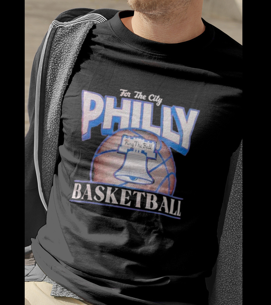 Philly Basketball For The City Liberty Bell T-Shirt