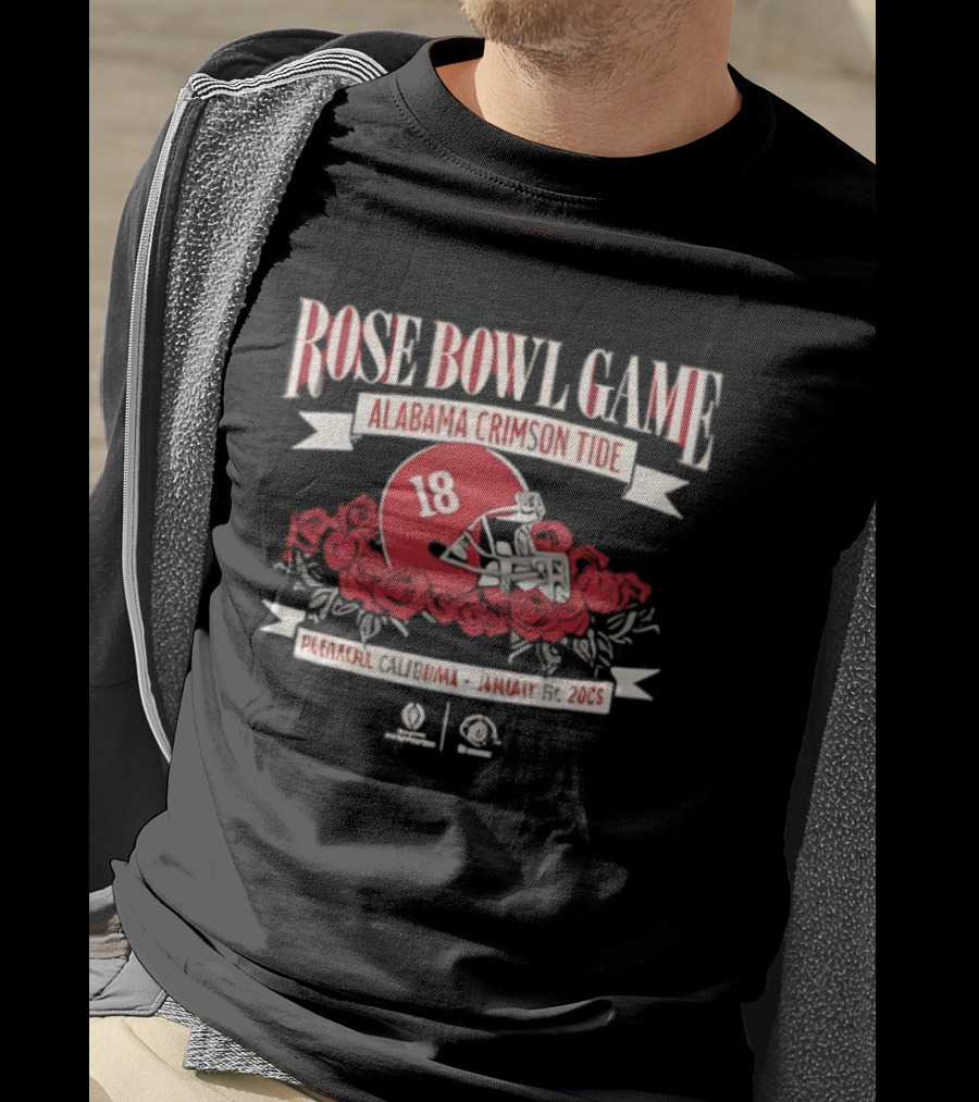 Rose Bowl Game Alabama Crimson Tide 18 January Pasadena 2005 T-Shirt