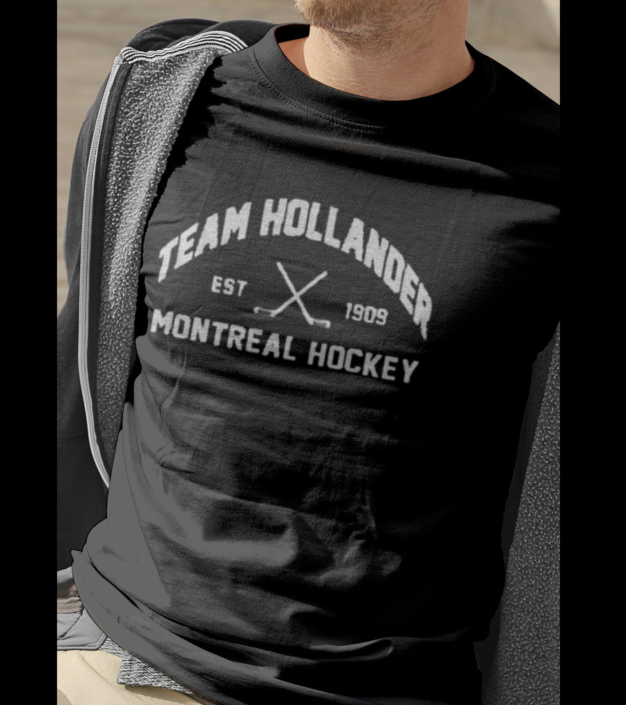 Team Hollander Est 1909 Montreal Hockey T-Shirt
