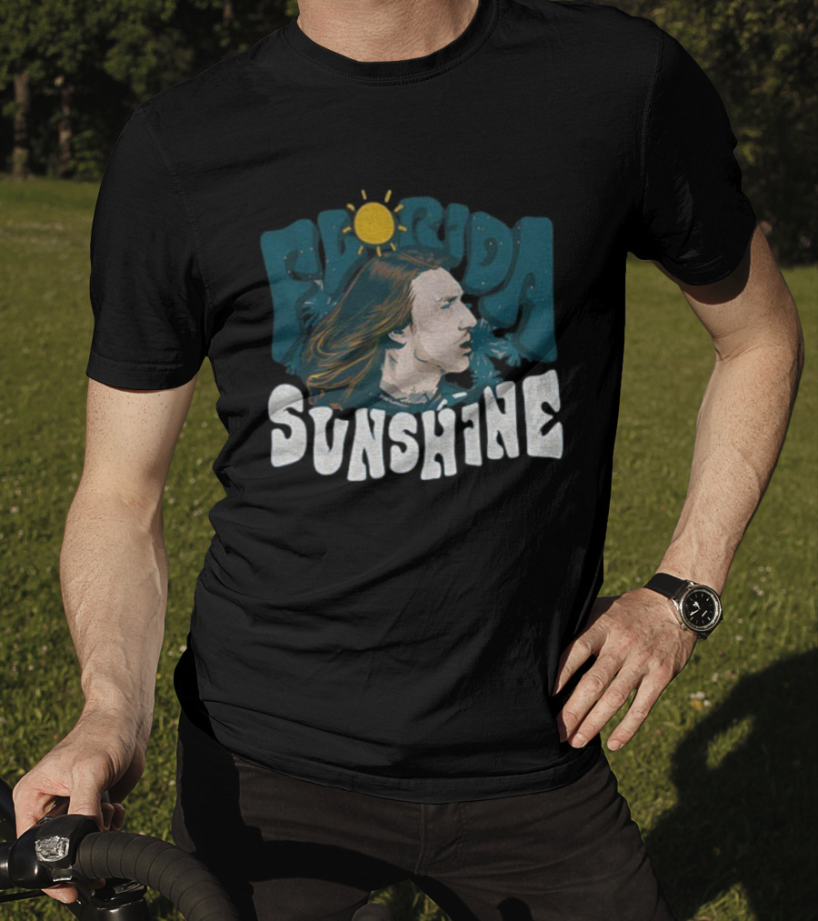Florida Sunshine Trevor Lawrence Iconic Portrait Vintage Style T-Shirt