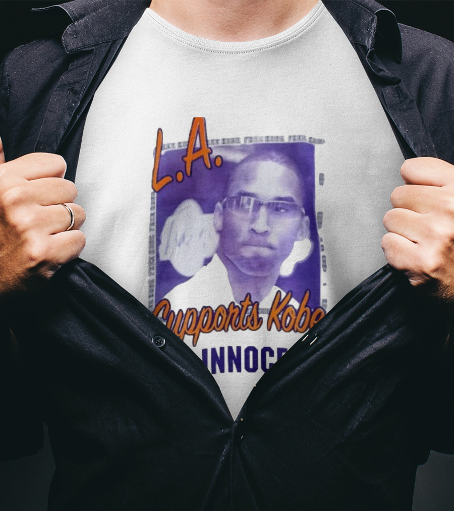 L.A. Lakers Supports Kobe I'm Innocent T-Shirt