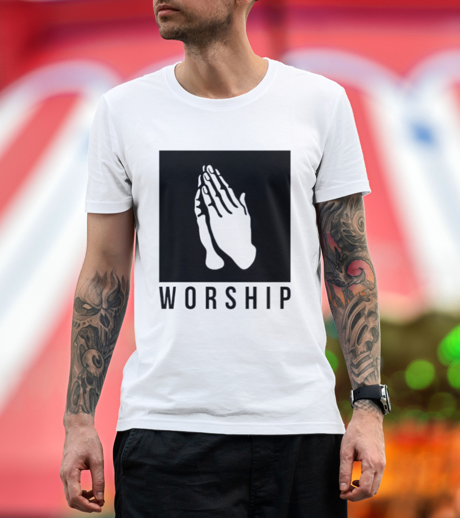 Pray Hands Worship T-Shirt