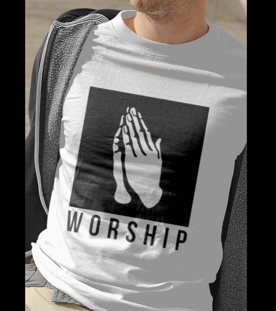Pray Hands Worship T-Shirt
