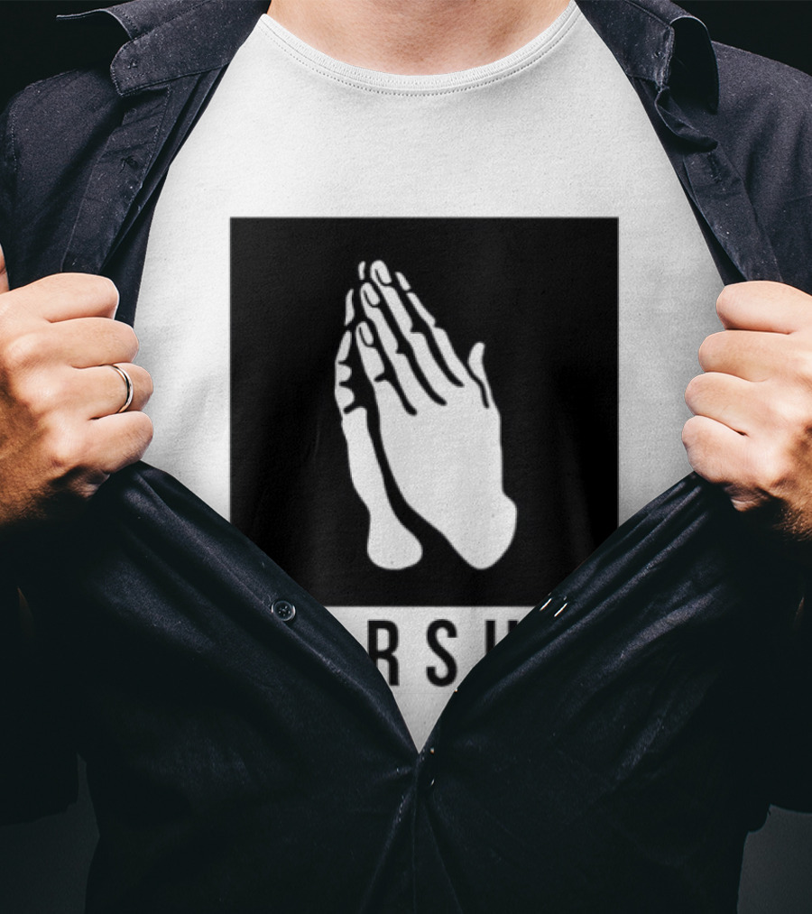 Pray Hands Worship T-Shirt