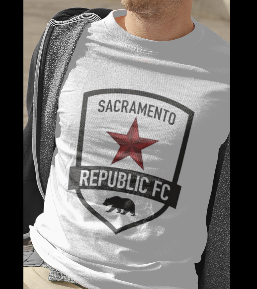 Sacramento Republic FC Red Star Emblem T-Shirt