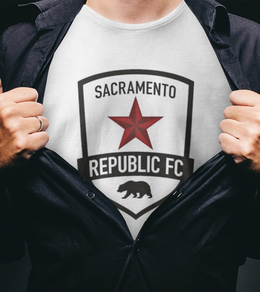 Sacramento Republic FC Red Star Emblem T-Shirt