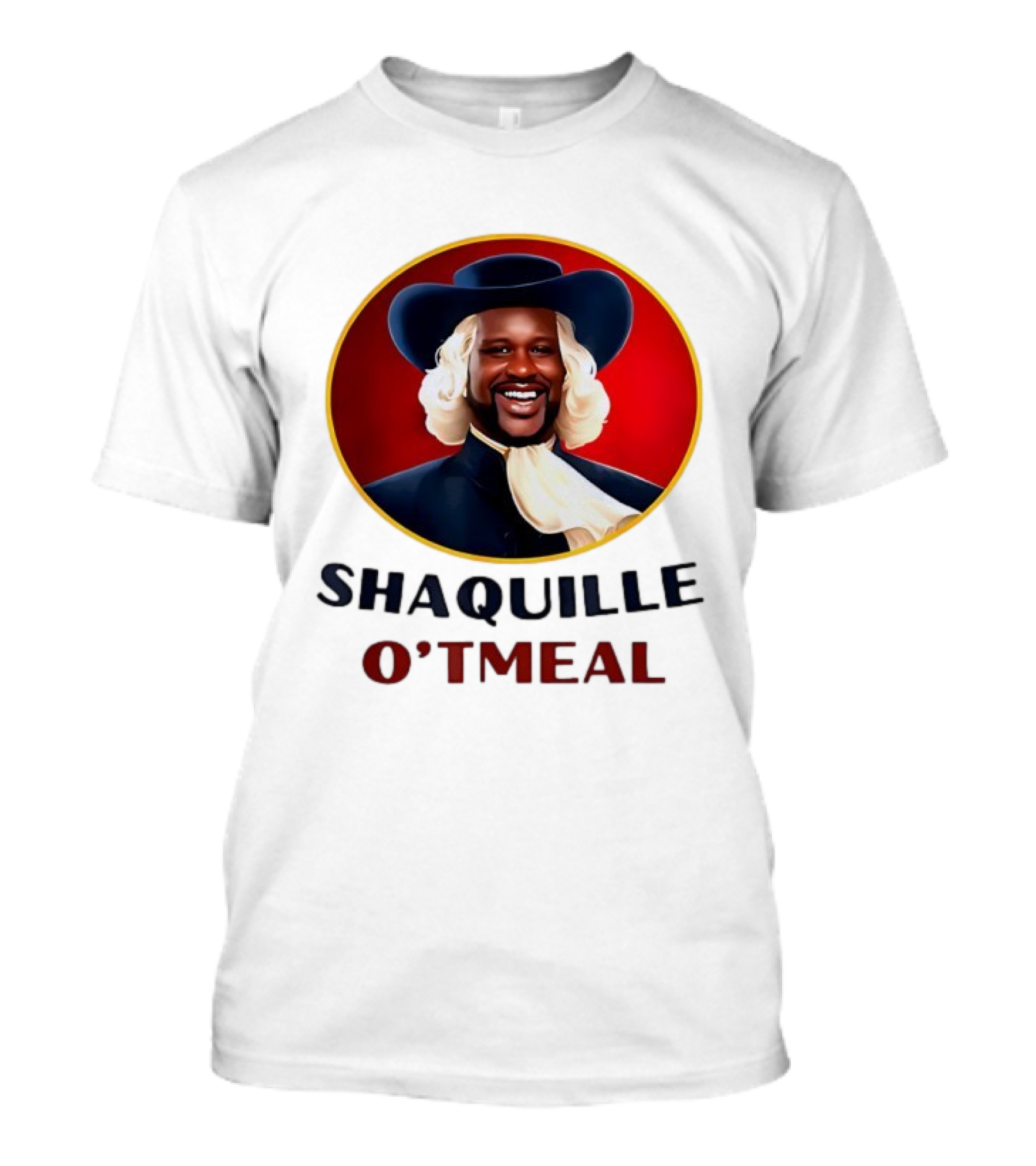 Shaquille Oatmeal Funny Meme Cereal Parody T-Shirt