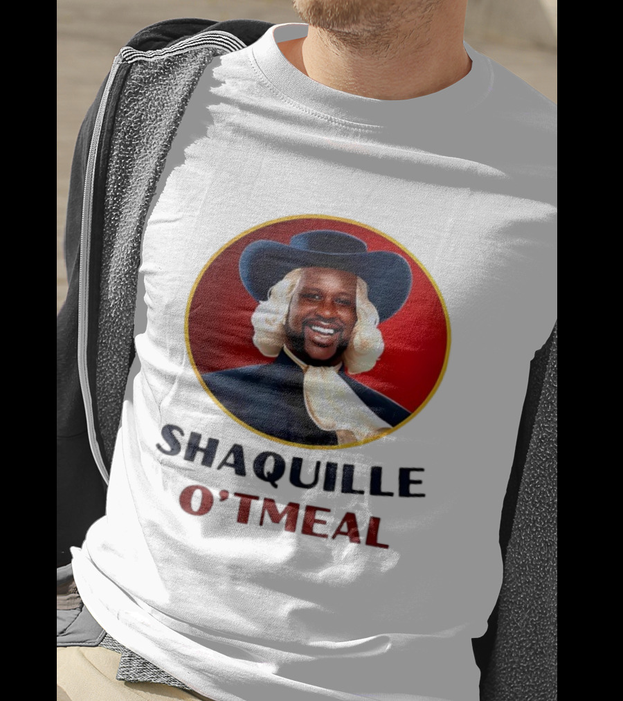 Shaquille Oatmeal Funny Meme Cereal Parody T-Shirt
