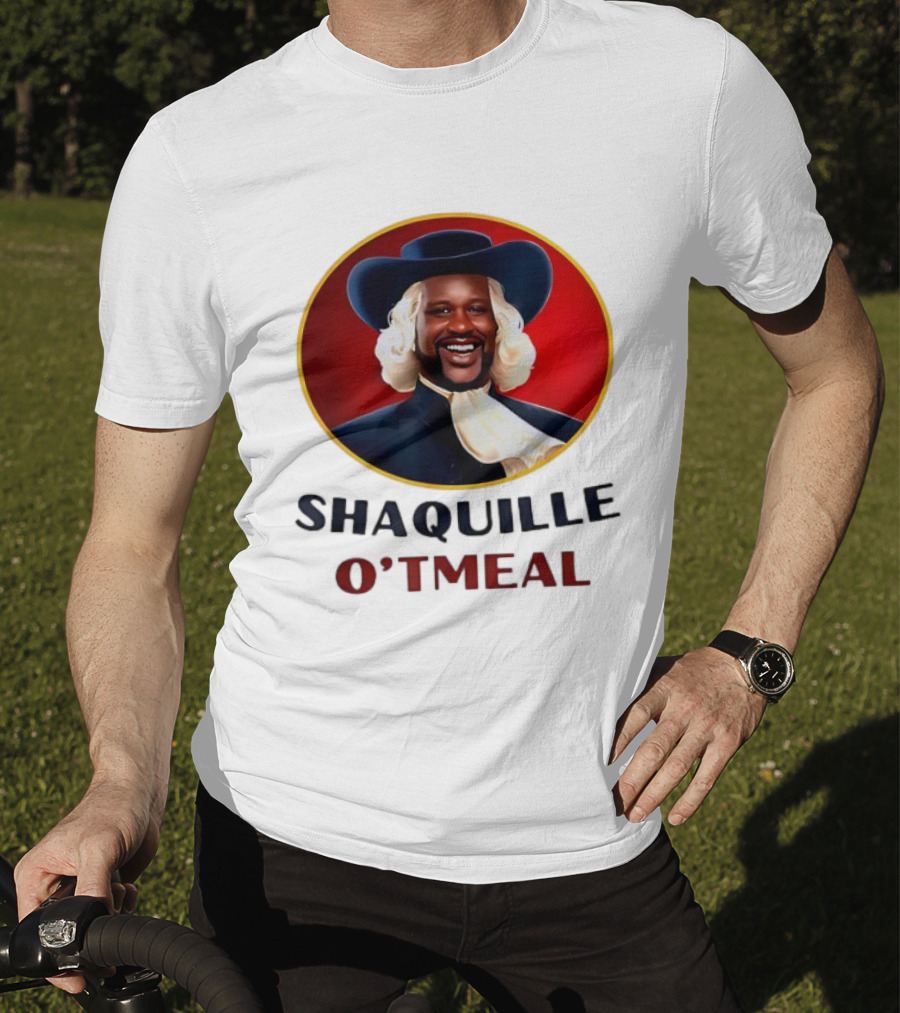 Shaquille Oatmeal Funny Meme Cereal Parody T-Shirt