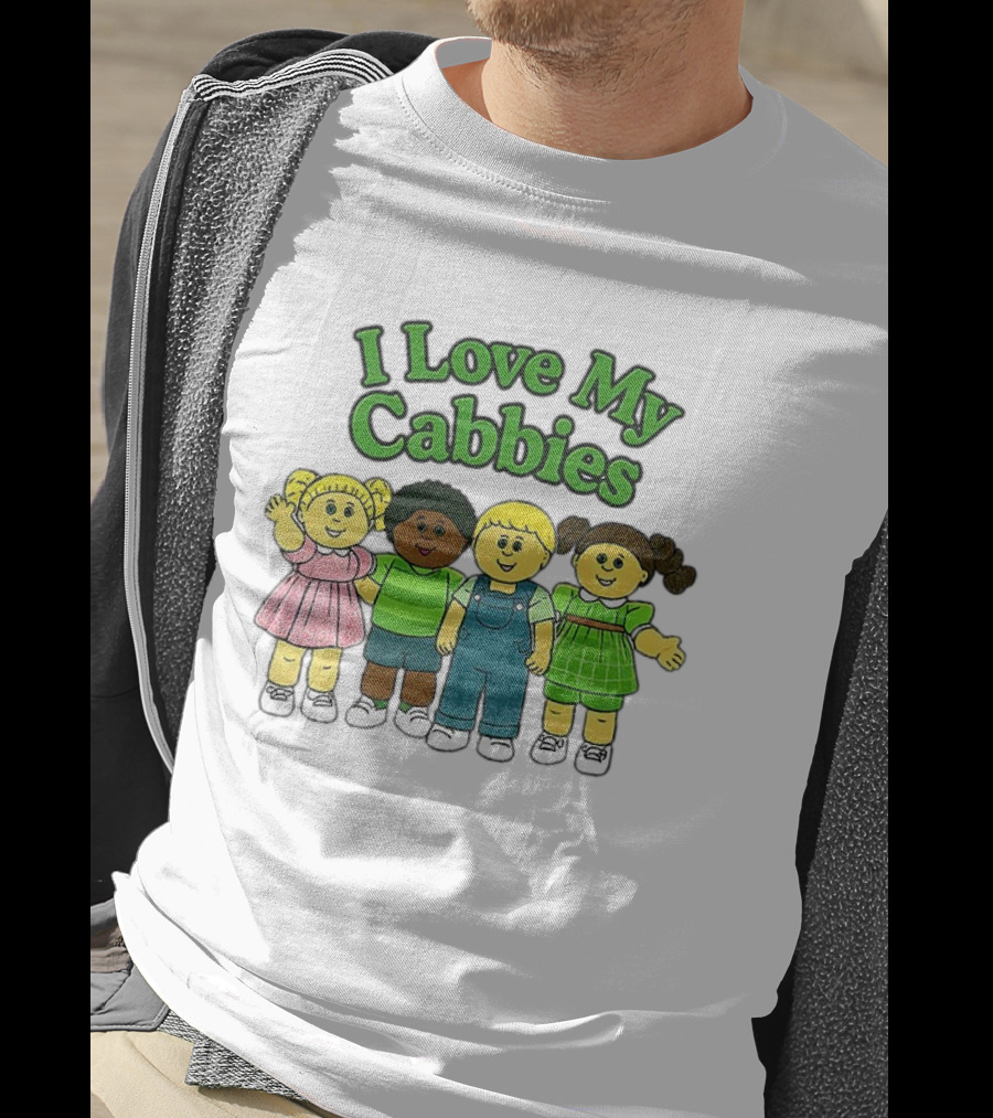I Love My Cabbies Retro 80s Toy Characters Nostalgia T-Shirt