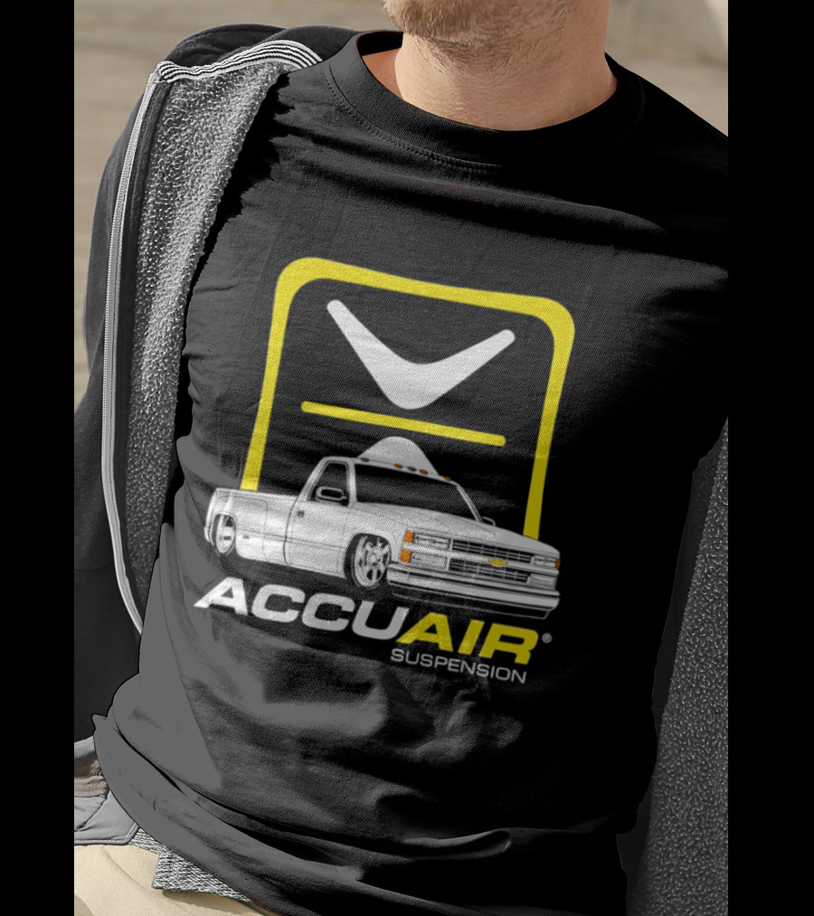 AccuAir Suspension Truck Emblem With Pickup T-Shirt