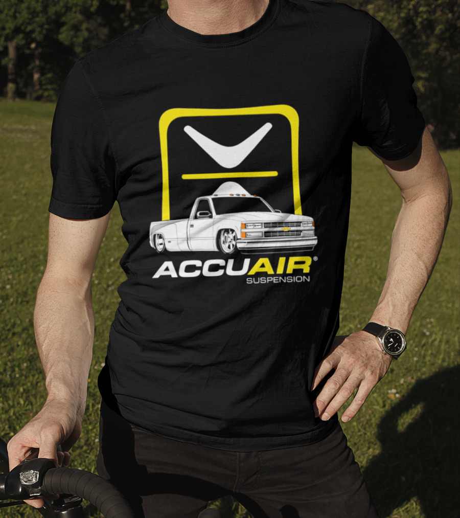 AccuAir Suspension Truck Emblem With Pickup T-Shirt