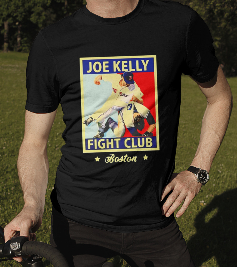Boston Red Sox Joe Kelly Fight Club Iconic Showdown T-Shirt