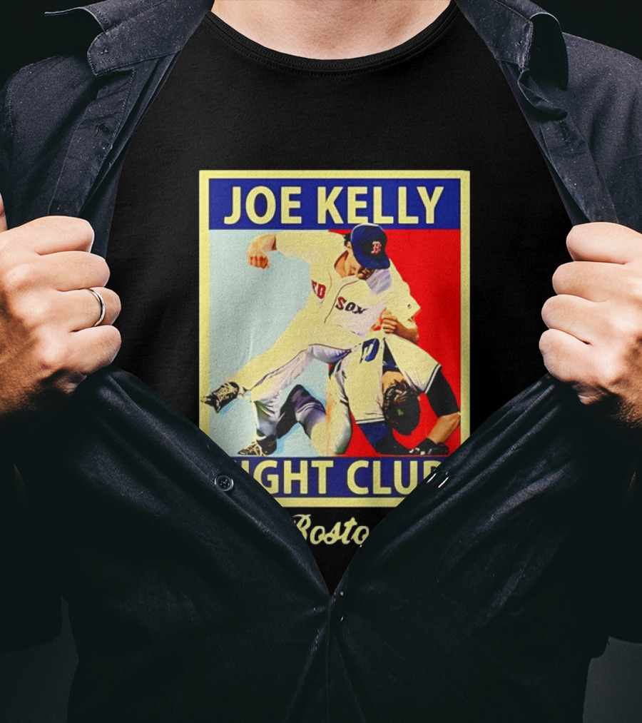 Boston Red Sox Joe Kelly Fight Club Iconic Showdown T-Shirt