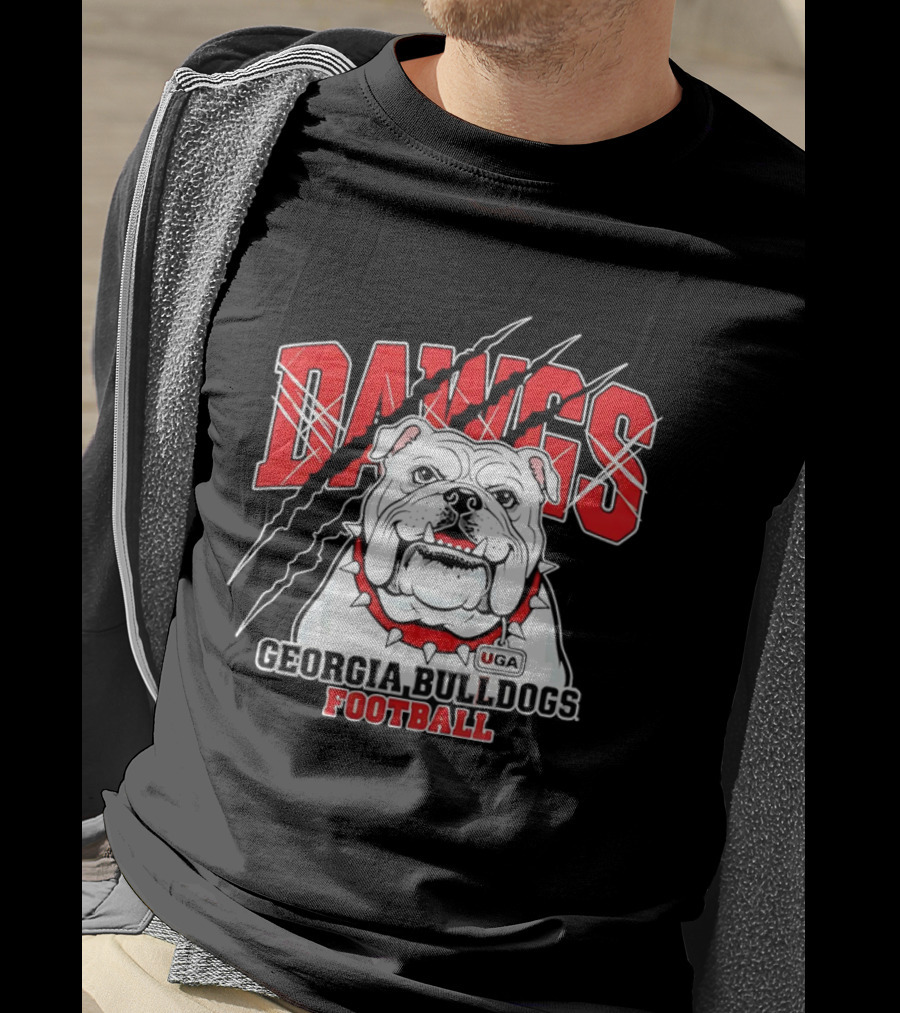 DAWGS Georgia Bulldogs UGA Football T-Shirt