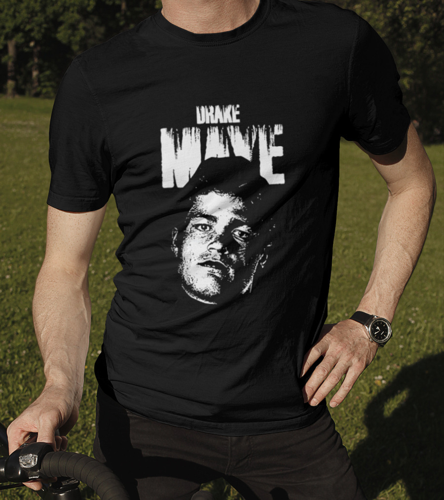 Drake Maye New England Patriots Black White T-Shirt