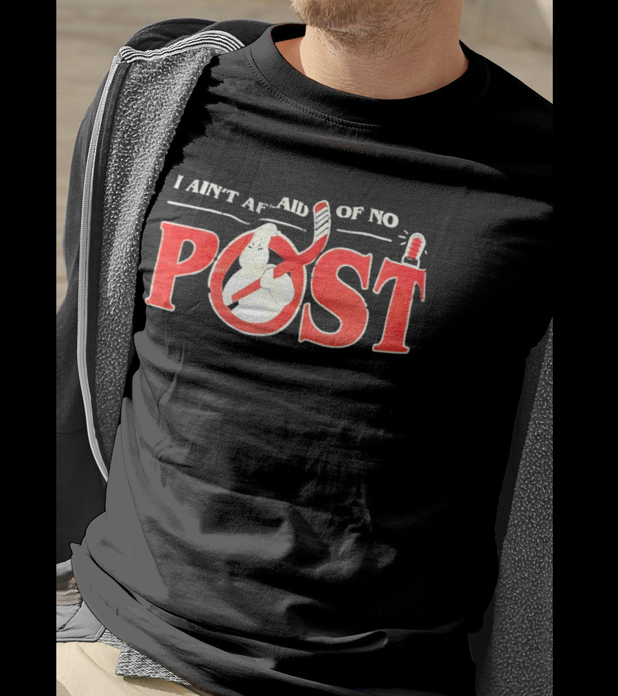 I Ain’t Afraid Of No Post Style Ghostbusters T-Shirt