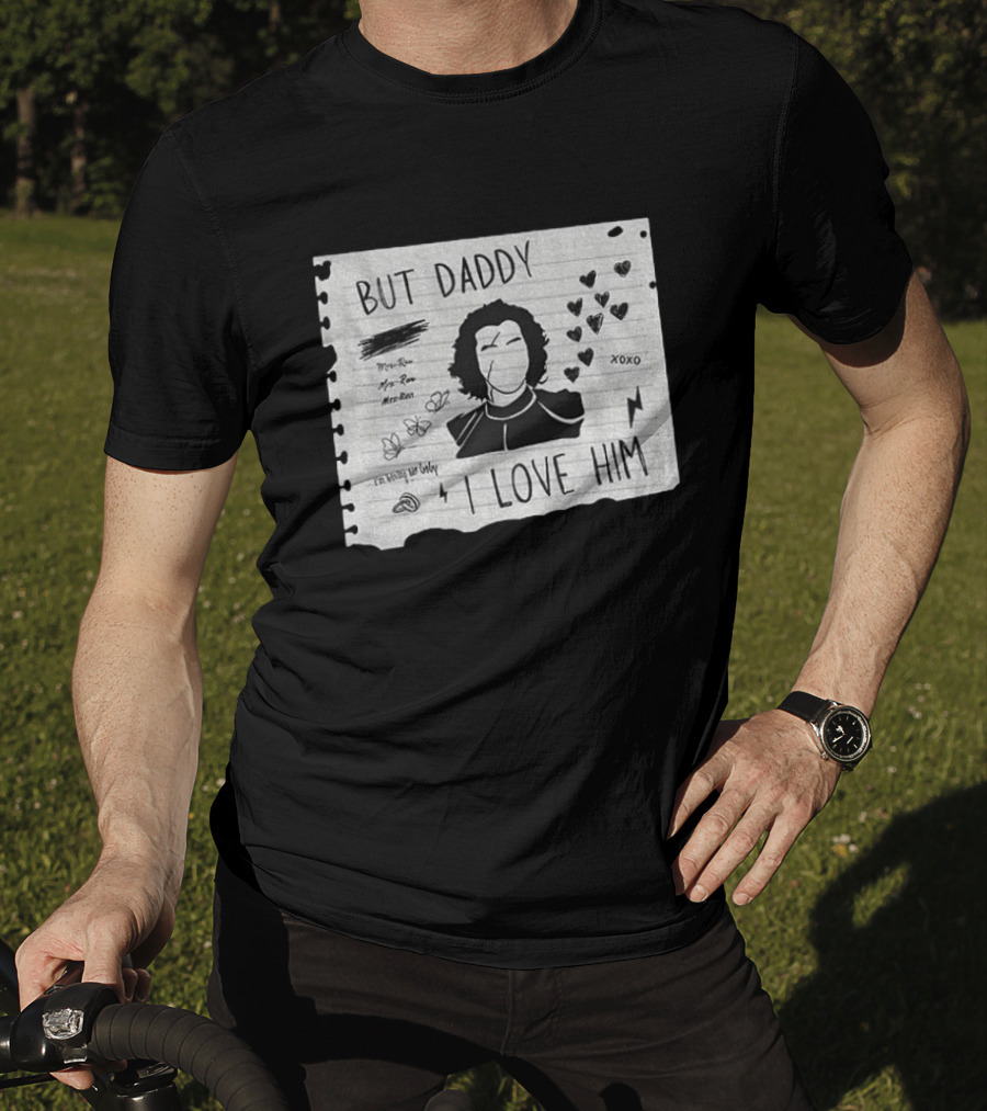 But Daddy I Love Him Kylo Ren Star Wars Mashup TTPD Xoxo Hearts T-Shirt