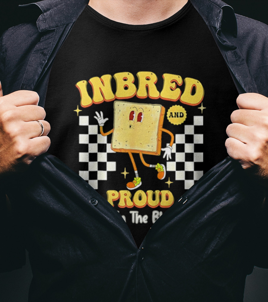 Inbred Humor Keep It In The Blood Line Proud Fun Cartoon T-Shirt
